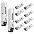 OPSTRAN 1000BASE-SX SFP Optical Transceiver Module Compatible with Cisco Meraki MA-SFP-1GB-SX 850nm 550m DDM Duplex LC MMF 10pcs/Pack