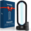Swissklip Swissker HaloUV, Mold Remover, Home Disinfection Device, Dust Mites Remover, UV Light Sanitizer, Ultraviolet Sanitizer for Home, Room & Kitchen, Ultraviolet Light with 4 Speed Timings