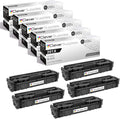 CS Replacement Toner Cartridge Compatible with HP 201X CF400X Black Color Pro MFP M277n Pro M252 Pro M252dw Pro MFP M277 Pro M277dw 5 Set