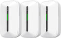 Siterlink Carbon Monoxide Detectors Plug in,10 Year Replaceable Battery Operated Co Monitor Alarm,Plug and Play Co Detector,Portable Carbon Monoxide Detector for Home,Traval,RV,Hotel GS846A 3 Pack