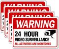 Video Surveillance Sign, Reflective and Waterproof Material 24 Hour by multiwins