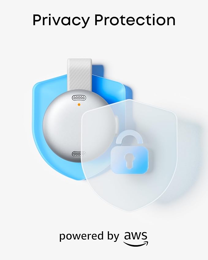 soundcore Work by Anker, Portable AI Voice Recorder, AI Note Taker, AI Transcription & Summarization, 6-Month Pro at No Charge, Cross-Meeting Summary, MFi Certified, Privacy Protection