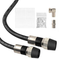 35ft RG6 Coaxial Cable, 75 Ohm TV Coax Cable by RELIAGINT