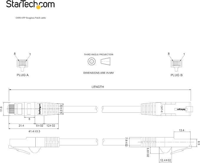 StarTech.com 15 ft. CAT6 Ethernet Cable - Image 6