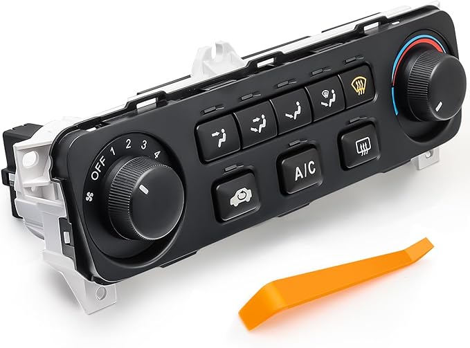 79600-S84-A21ZA A/C Control Panel Compatible with 2001-2002 Honda Accord 2.3L L4/3.0L V6 AC Climate Control Module, 79600S84A21ZA HVAC Control Panel Original Air Conditioning Control