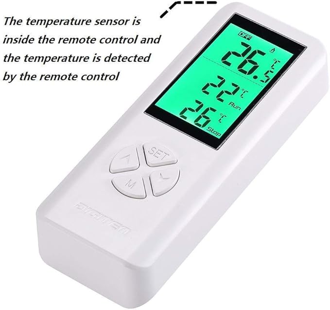 SENSTREE DIGITEN Wireless Temperature Controller, Remote Control Detect Temp, Digital Remote Thermostat, Plug-in Thermostat Outlet