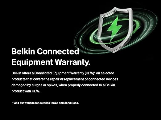 Belkin 3.5mm Audio Splitter – Dual Headphone and Speaker Jack Adapter for Sharing Music or Videos – Compatible with iPhone, iPad, Laptops, Tablets, and Other Devices with AUX Port – Black