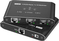 PoE Switch 1 in 3 Out, Gigabit 3 Port PoE Splitter, IEEE 802.3at/af Compliant by Closs