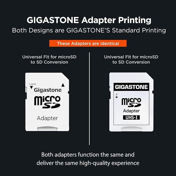 GIGASTONE 1TB Micro SD Card, Camera Plus, Action Camera, A1 Run App - Image 3