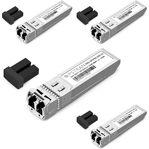 OPSTRAN 10GBASE-SR SFP+ Optical Transceiver Module Compatible with HPE BladeSystem 455883-B21 850nm 300m DDM Duplex LC MMF 4 Pack