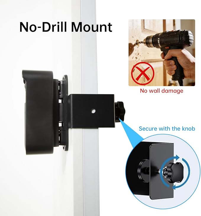 Adjustable Angle Doorbell Mount kit No Drill Compatible - Image 5