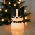 Dog Night Light, Cute Dog Night Light Gifts, Soft Silicone Lamp with 3 Level Warm Light and RGB Changing,Soft Silicone Kids Nursery Nightlight LED Touch Light, Kids Room Decor as Xmas Birthday Gifts