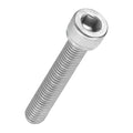 Kozelo 10pcs Socket Head Cap Screws - [M8-1.25 x 55mm] 304 Stainless Steel Allen Socket Drive for Electrical Motor 3D Printing Fan Engine Replacement Use, Silver