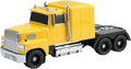 WSTER American Truck Bluetooth Speaker with HD Sound, TWS Pairing, LED Party Light, Operation Panel, Built-in Mic, Portable Car Model Speaker for Parties, Beach, Outdoor Activities (Yellow)