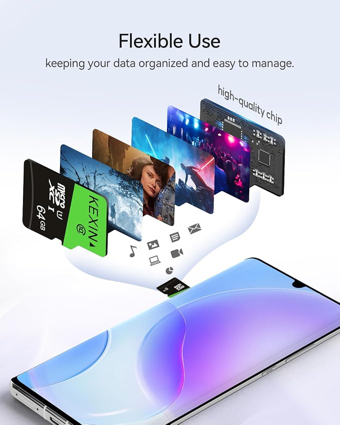 KEXIN 64GB Micro SD Card 10 Pack - Image 6