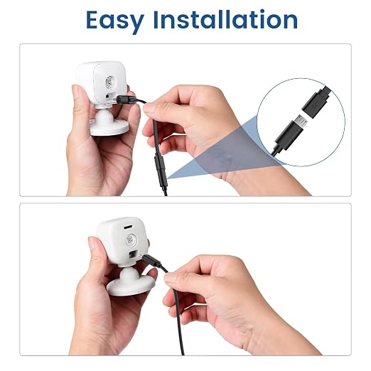 50ft Power Extension Cable Compatible - 15m Long Flat Micro USB Charging Cord - Image 3