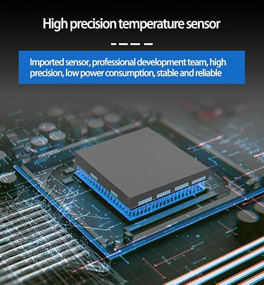 WiFi Refrigerator Thermometer: Digital Fridge Thermometer, LCD Display - Image 5