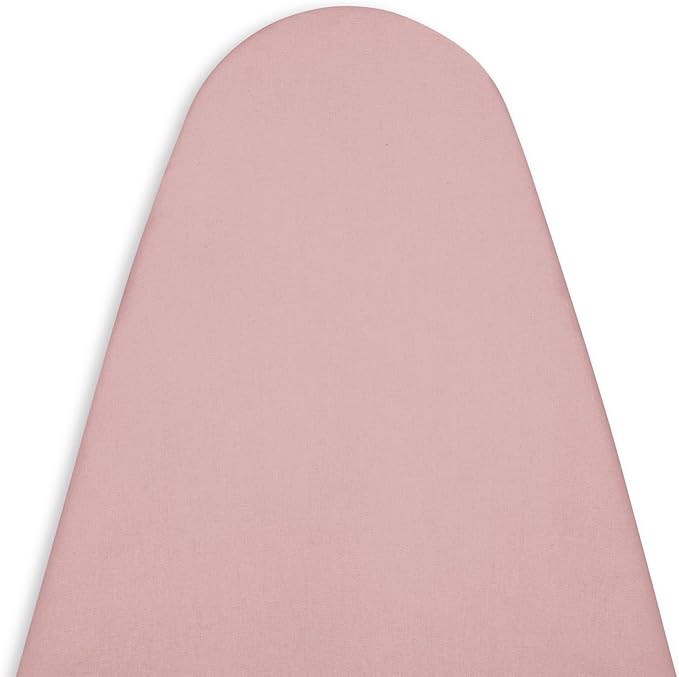 Encasa XO Ironing Board Cover and Pad 54"x15" - 4mm Felt Large Iron Board Cover with Padding - Heat Resistant, Stain-Safe Dye, Non Slip Elastic Bungee Cord Tightening Iron Table Cover Mauve