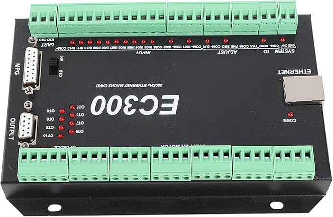 300 KHz Ethernet Motion Controller 6 Axis CNC Motion Control Board 24 VDC EC300 USB Control for Stepping Motor (3 Axes)