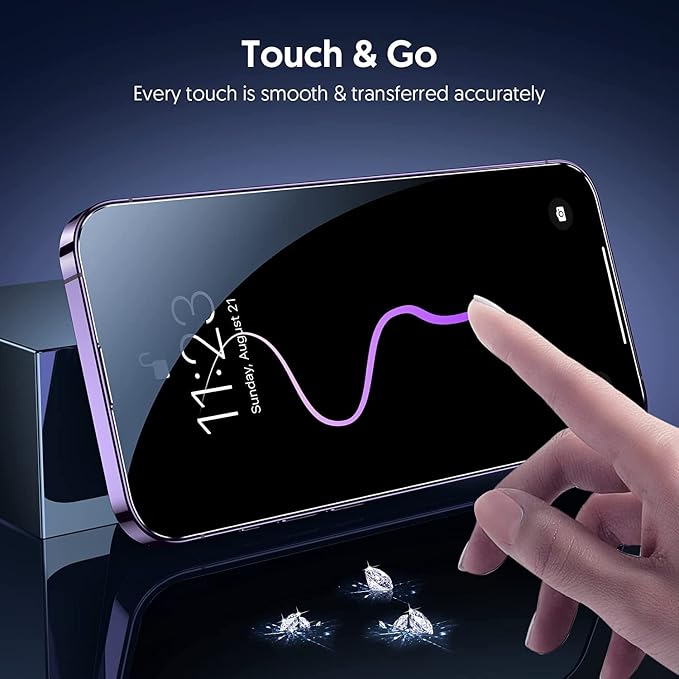 Fotbor for iPhone 14 Pro Screen Protector - Image 7
