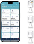 Aqara Zigbee Motion Sensor P1 3 Pack, Smart Motion Detector for Alarm System and Home Automations, 5-Year Battery Life, Pet Friendly, Compatible with HomeKit, Alexa, HomeKit, IFTTT, Requires Aqara Hub