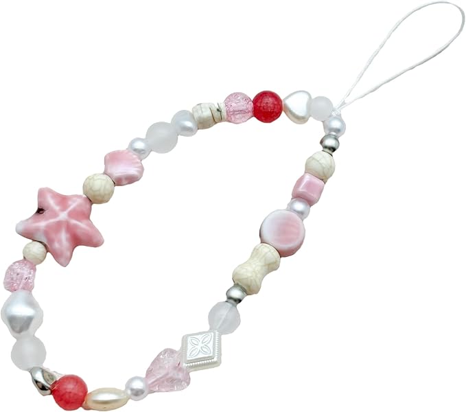 Beaded Camera Wrist Strap Cute Digital Camera Charm Lanyard Phone Chain - Image 2