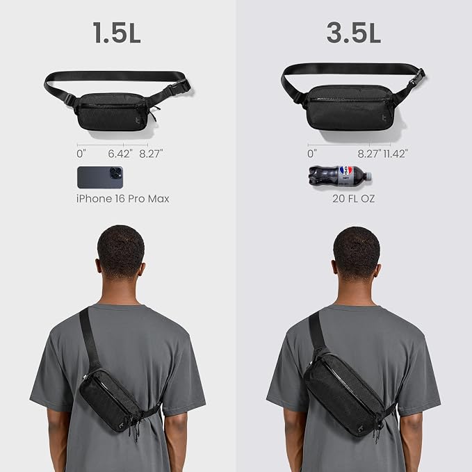 tomtoc 1.5L X-Pac Sling Bag - Image 2