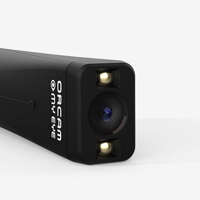 OrCam MyEye 2 Pro 2024. Advanced Wearable Artificial Intelligence Device with Assistive Capabilities: Voice/Gesture/Touch Control, Reads from Any Surface & Text Point