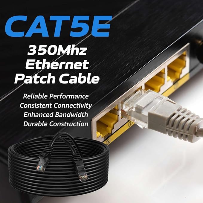 Cables Direct Online Cat5e 75FT Network Ethernet Patch Cable, 350Mhz Internet - Image 2