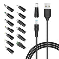 Powseed 5V Universal DC Power Cable, USB to DC Charging Cord by Powseed