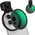 K&F CONCEPT 67mm Press-on ND2-32 Phone Lens Filter Kit, 16/15/14/13/12 Pro/Pro by KFCONCEPT