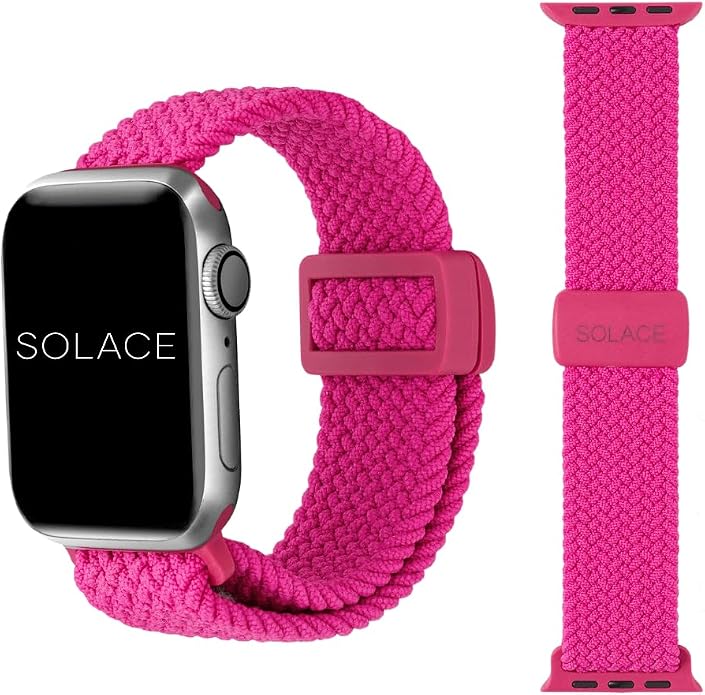 Solace Bands Imperium Adapt Wide Adjustable Nylon Braided Watch Band by SolaceBand