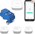 NSF Certified YoLink Leak Protection Kit, 3/4" Battery-Powered Shutoff Valve w/ by YoLink