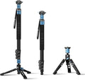 SIRUI 75.8" Monopod with Feet, Professional Aluminum Travel Monopod by SIRUI