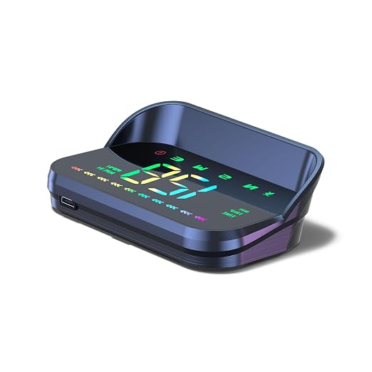 Heads Up Display M23 Color, GPS Digital Speedometer MPH by Liiiyuan