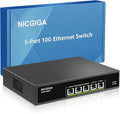 5 Port 10G Ethernet Switch Unmanaged, by NICGIGA