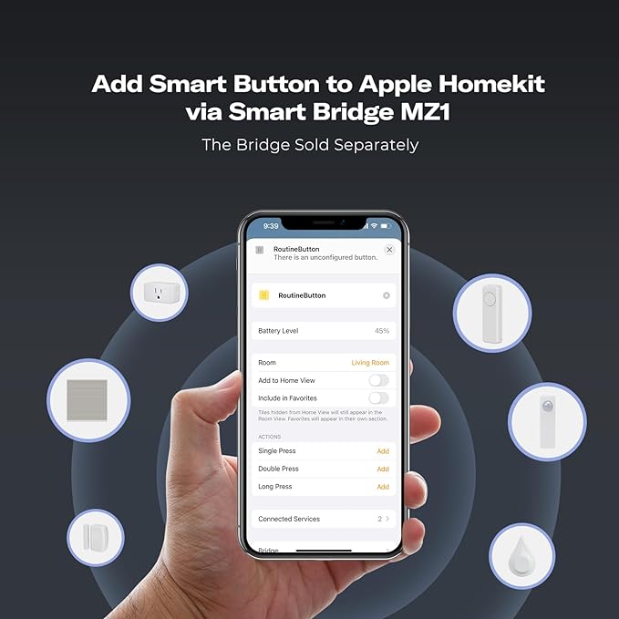 THIRDREALITY ZigBee Smart Button Red, 3-Way Remote Control, Require Zigbee hub, Work with SmartThings, Aeotec, Hubitat, Home Assistant, Third Reality Hub, Battery Included.