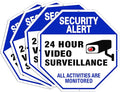 Video Surveillance Sign, Reflective and Waterproof Material 24 Hour by multiwins
