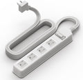 S.O.V Splashproof IPX4 Power Strip, Patented Zero-Current Auto Shut Off, ETL Listed, 4-Outlet Flat Plug, White, 5ft Cord