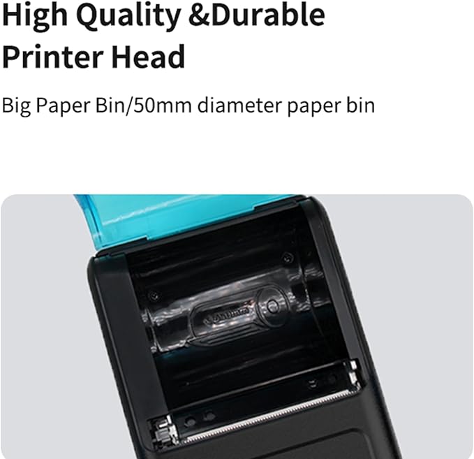 NOT for iphone/ipod/tablet/ipad/MAC, 58mm Mini Wireless POS Thermal Printer for - Image 6