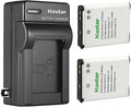 Kastar 2-Pack EN-EL19 Battery and AC Wall Charger Replacement by Kastar