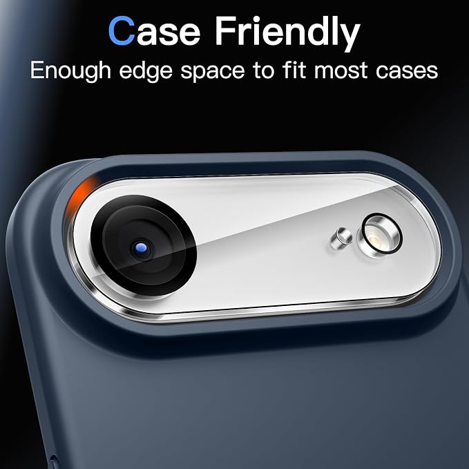 JETech Camera Lens Protector for iPhone Air, 9H Tempered Glass, Anti-Scratch - Image 7