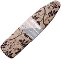 ZCFYGDX Ironing Board Cover with William Morris Prints, Washable Elastic Fabric, Heat-Resistant and Breathable, 3 Nylon Buckle Straps Fastening, Fits for Various Standard Sizes, 15x48 Inch
