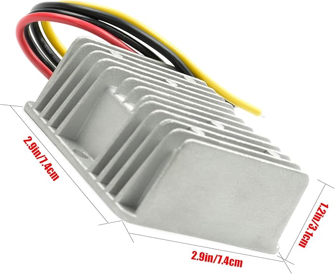 MGGi DC/DC Converter 12V Step Up to 19V 5A 95W Voltage Regulator, Power Adapter Voltage Booster, Power Supply Module Boost Transformer for Car Truck Vehicle Boat