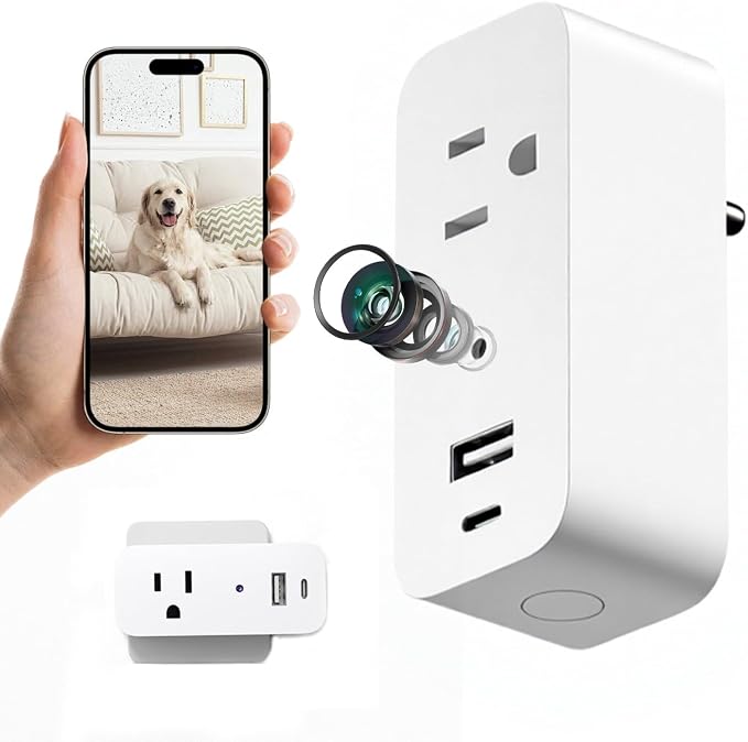 ULar Plug Security Camera, Mini 1080P FHD WiFi Cam by ULarcameras