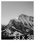 Frame It Easy 33 x 38 White Wood Frame (Derby)