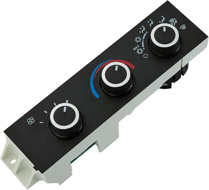 ZAPOSTS AC Heater Climate Control Panel Module Fits for Chevrolet Astro C4500 C5500 Express.Fits for GMC Safari C7500 C4500 C5500 Savana.Replace# 15073274 .Without Heated Mirror Function