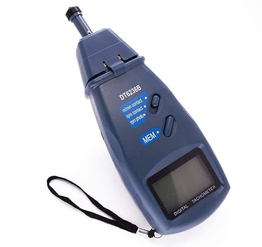 CyberTech 3 in 1 Tri-Mode Contact and Laser Non-Contact RPM Tach Digital Photo - Image 2