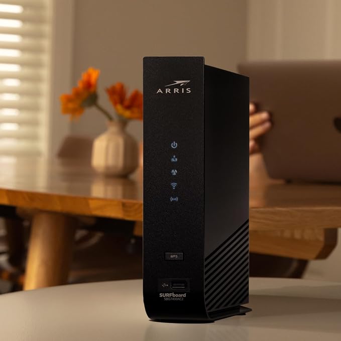 ARRIS - Modem Router Combo - Fast DOCSIS 3.0 & AC2350 WiFi, Four 1 Gbps Ports - Image 9
