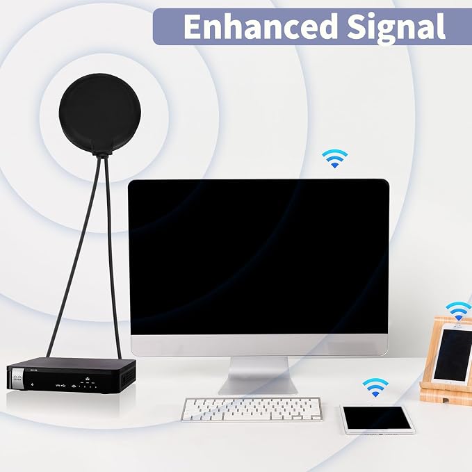 Superbat 4G LTE Antenna MIMO Magnetic Mount Omni-Directional SMA Male Antenna - Image 6